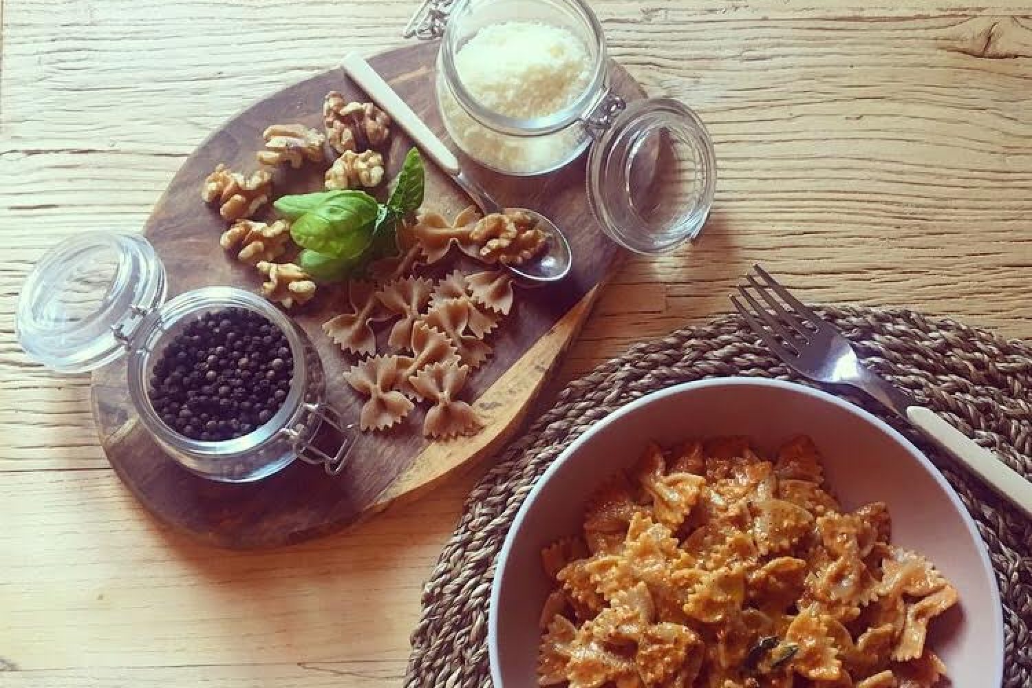 Farfalle con crema di peperoni - Alimentazione Bambini